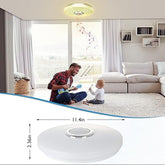 36W LED ceiling light with Bluetooth speaker, intelligent with remote control and APP control, RGBW colour change, adjustable for bedroom, kitchen, bathroom, nursery, living room